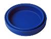 Collapsible silicone pet food bowl