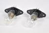 Microwave oven bulbs, 240 Volts, 20 Watts, T170 base. (Pack of 2)