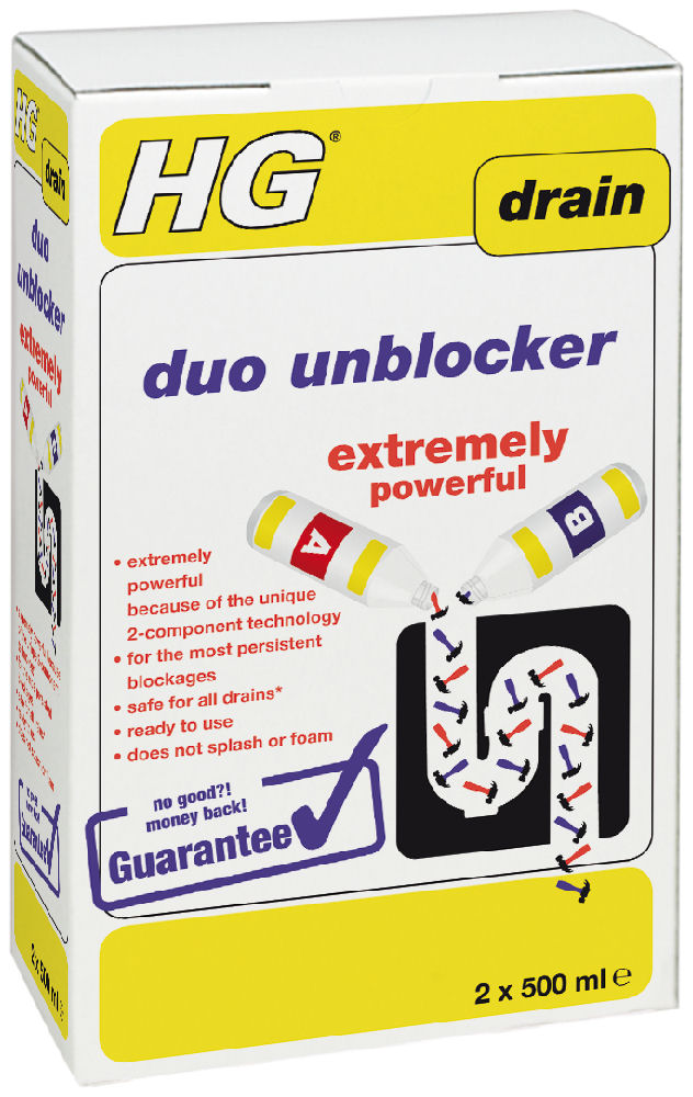 HG Duo drain unblocker 1l 